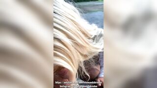 Amanda Bredén- Stepsister Sucks Stepbrothers Long Dick and Gets Cum all over