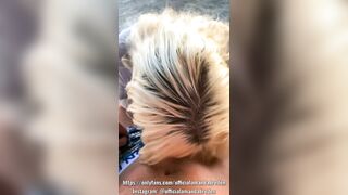 Amanda Bredén- Stepsister Sucks Stepbrothers Long Dick and Gets Cum all over