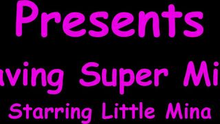Super Sexy Hero little Mina Gets Sick & needs Saving from Doctor Tampa