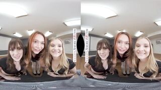 Erotic America - College cutties Harlow West, Mia Kay, &