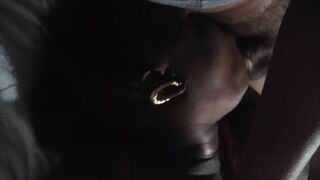African Fellatio Specialist at Work