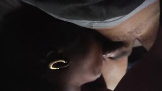 African Fellatio Specialist at Work