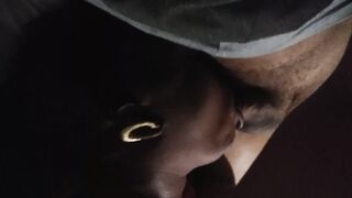 African Fellatio Specialist at Work