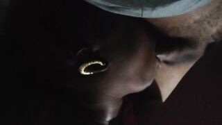 African Fellatio Specialist at Work