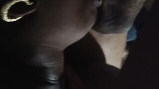 African Fellatio Specialist at Work