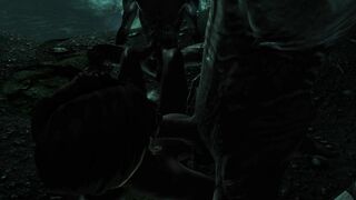 Andrea Gang Fucked by Falmers a Skyrim Story