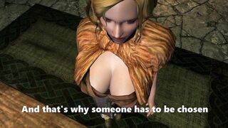 Andrea Gang Fucked by Falmers a Skyrim Story