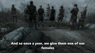 Andrea Gang Fucked by Falmers a Skyrim Story