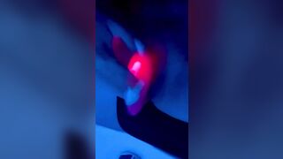 Beauty Women Having Fun with her Snatch into the Bae Bath, Rough Orgasm