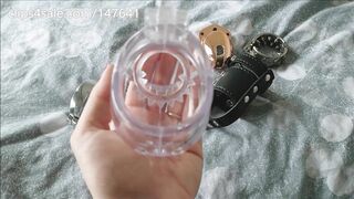 See my Penis Cage Collection for Chastity Feet Cuckold (Spiked Etc. Enjoy