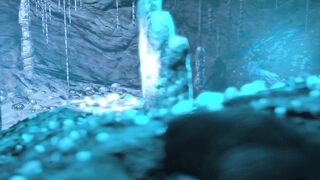 Humongous Dick Fucks Blue Hot into Cave