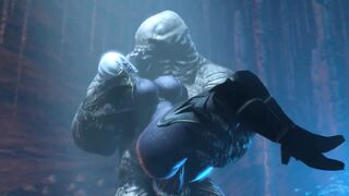 Humongous Dick Fucks Blue Hot into Cave