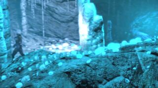 Humongous Dick Fucks Blue Hot into Cave