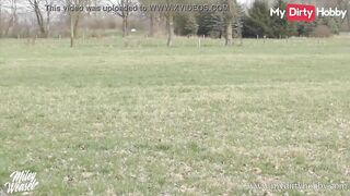 (Miley Weasel) Has A Sex Appointment At A Busy Railway