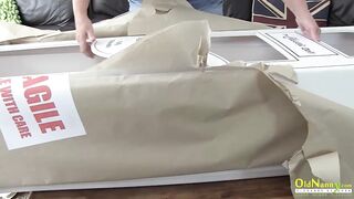 OLDNANNY Old and Big Boobed Lesbo Masturbation