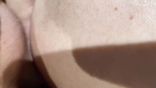Beauty PAWG milf Positions Nice Huge Booty for that Huge Dick to