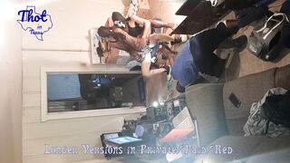 Black Mom two Ebony Men Tag Team take Turns into Film Studio