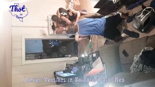 Black Mom two Ebony Men Tag Team take Turns into Film Studio