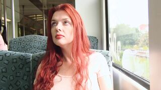 Exhibtionism inside a Train