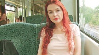 Exhibtionism inside a Train
