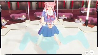 [CM3D2] - the Future Diary Animated, Yuno Gasai Doms you on Stage