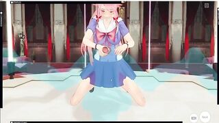 [CM3D2] - the Future Diary Animated, Yuno Gasai Doms you on Stage