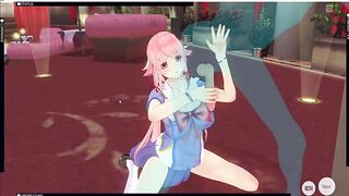 [CM3D2] - the Future Diary Animated, Yuno Gasai Doms you on Stage