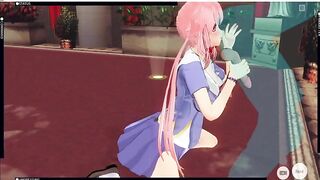 [CM3D2] - the Future Diary Animated, Yuno Gasai Doms you on Stage