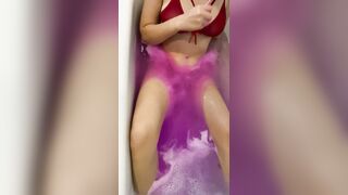 The Schoolgirl sluts just Wanted to take a Dip into the Restroom