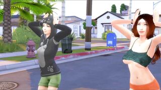 Dancing inside the Streets three