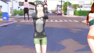 Dancing inside the Streets three