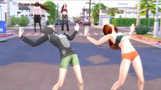 Dancing inside the Streets three