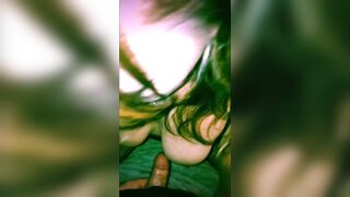 mom Ex-Wife wants double penetration! Blows Cock and Ride Sex Toy! 3 Way Practice!! Cum