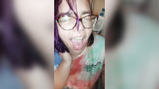 Kitten Gets Soaked into her new Shirt