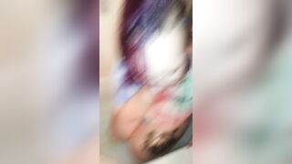 Kitten Gets Soaked into her new Shirt