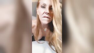 Red Head mom Gets Pounded inside Doggy with Long Cummed