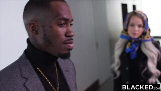 BLACKED Scandalous Elsa shows Pressure why she's a bad cunt with mouth