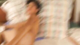 chinese Amateur Fucking her Unshaved Vagina with Vibrator to Feel