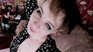 Mommy Sexually Plays with her Long Breasts
