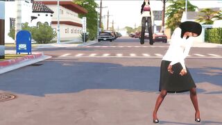 Dancing inside the Street two