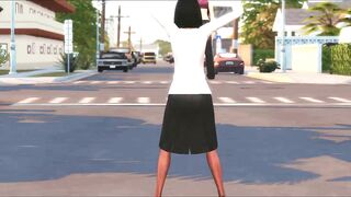 Dancing inside the Street two