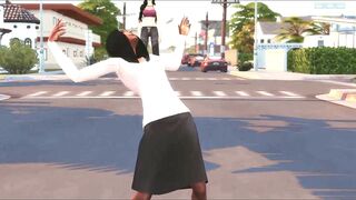 Dancing inside the Street two