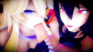 【hentai MMD】Hentai Crazy Sexy Girls Sex Party Dance/ Kancolle