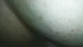 Squirting Doggy Ends with Cummed and Surprise Anal pov