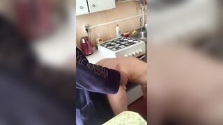 Step Sister Boned Rough into the Kitchen