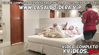 Making Of and Backstage recording from blonde cougar and young