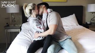 Huge penis latino jock diego cruz fucks small tatted Ashley Daniel