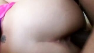 Interracial Fantasy for Turned On White Ex-Wife on Hottie OutFit