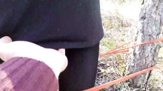 The Throater 2021: Submissive Masked Hoe Tied Outdoors Deeply into Heels and