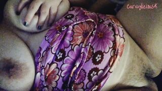 BBW Having Fun Soak Snatch